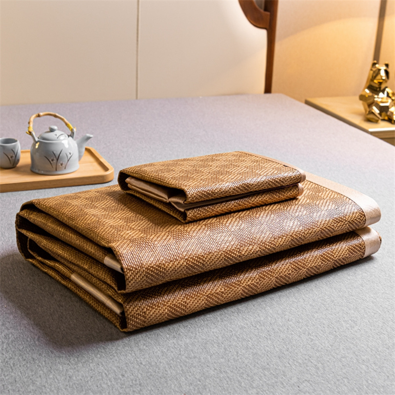 Satin Pillowcase Silk - Chłodząca Mata Bambusowa Letnia Mata i
