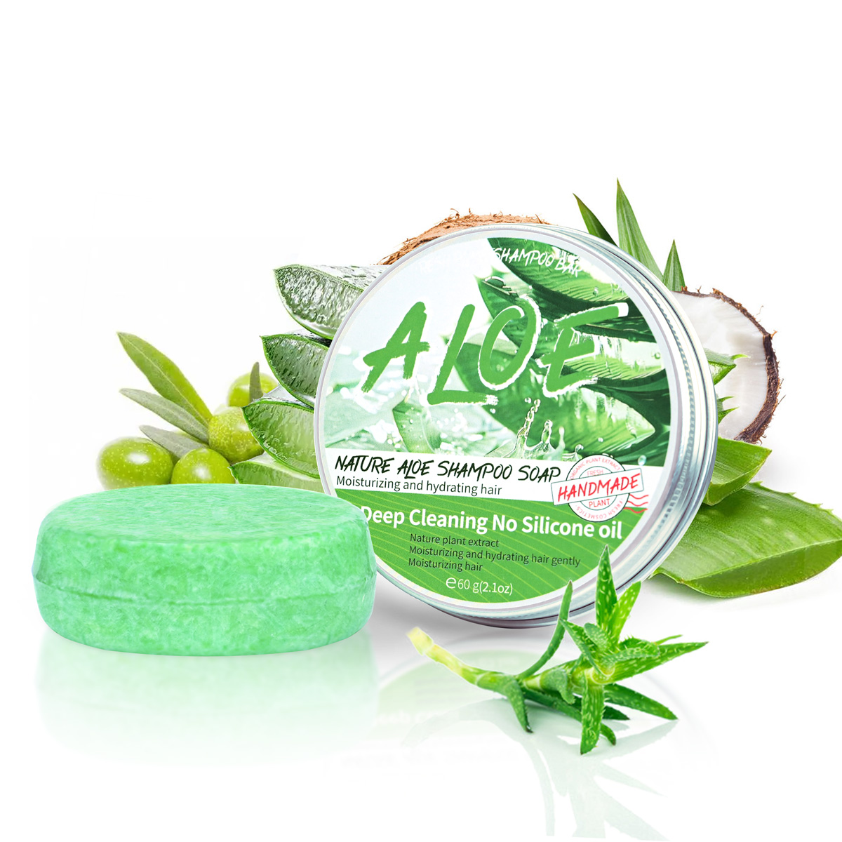 Hair Care Honey - Organiczny szampon z aloesem Organiczne mydło