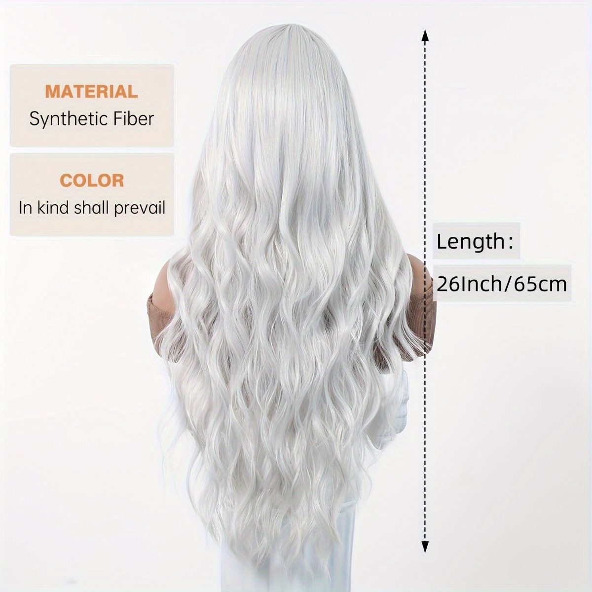 Peruka z włókna syntetycznego  – Hair Care Long Hair recenzja i cena