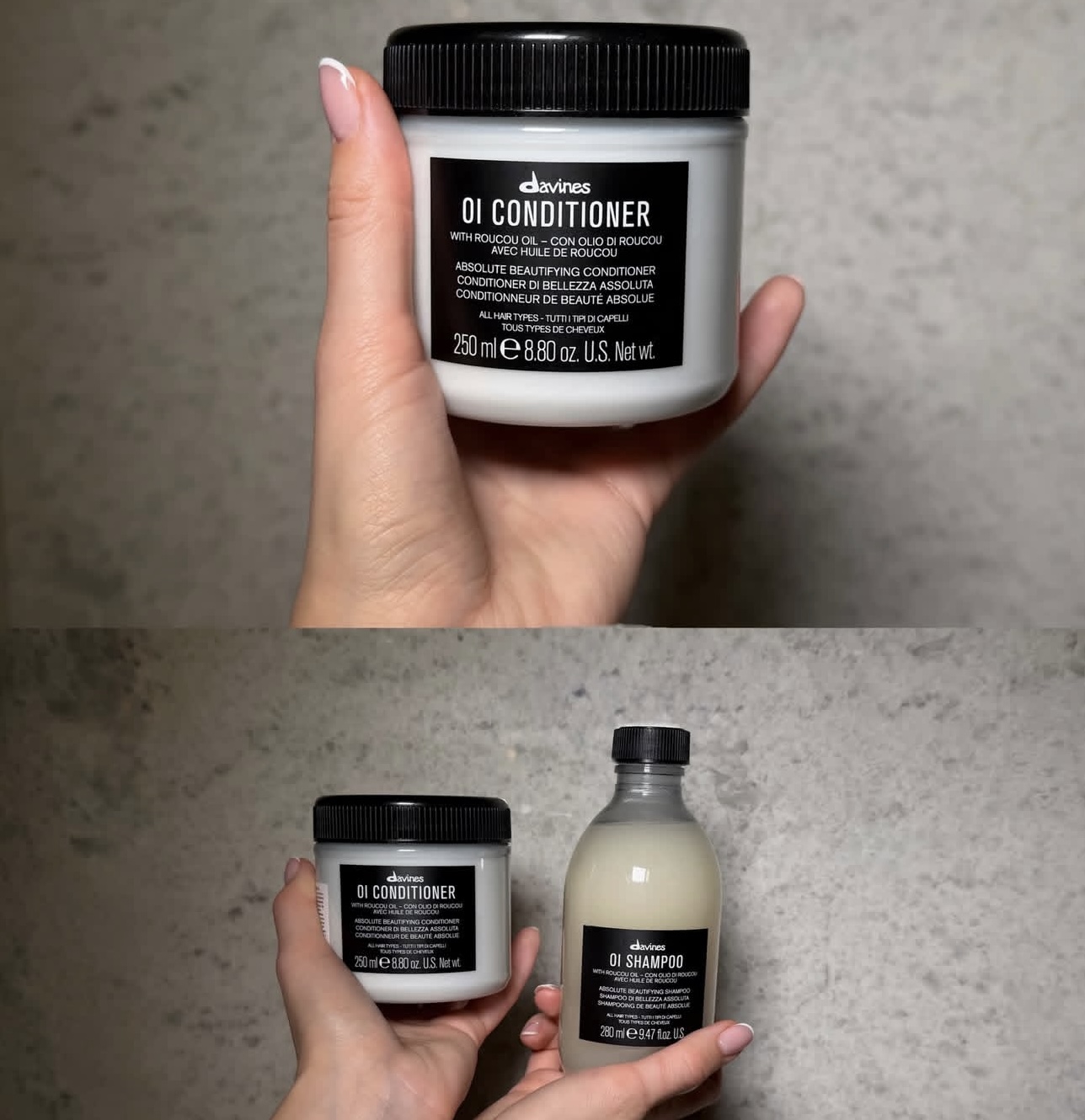 Zestaw Davines OI Hair Shampoo – Hair Care Set recenzja i cena