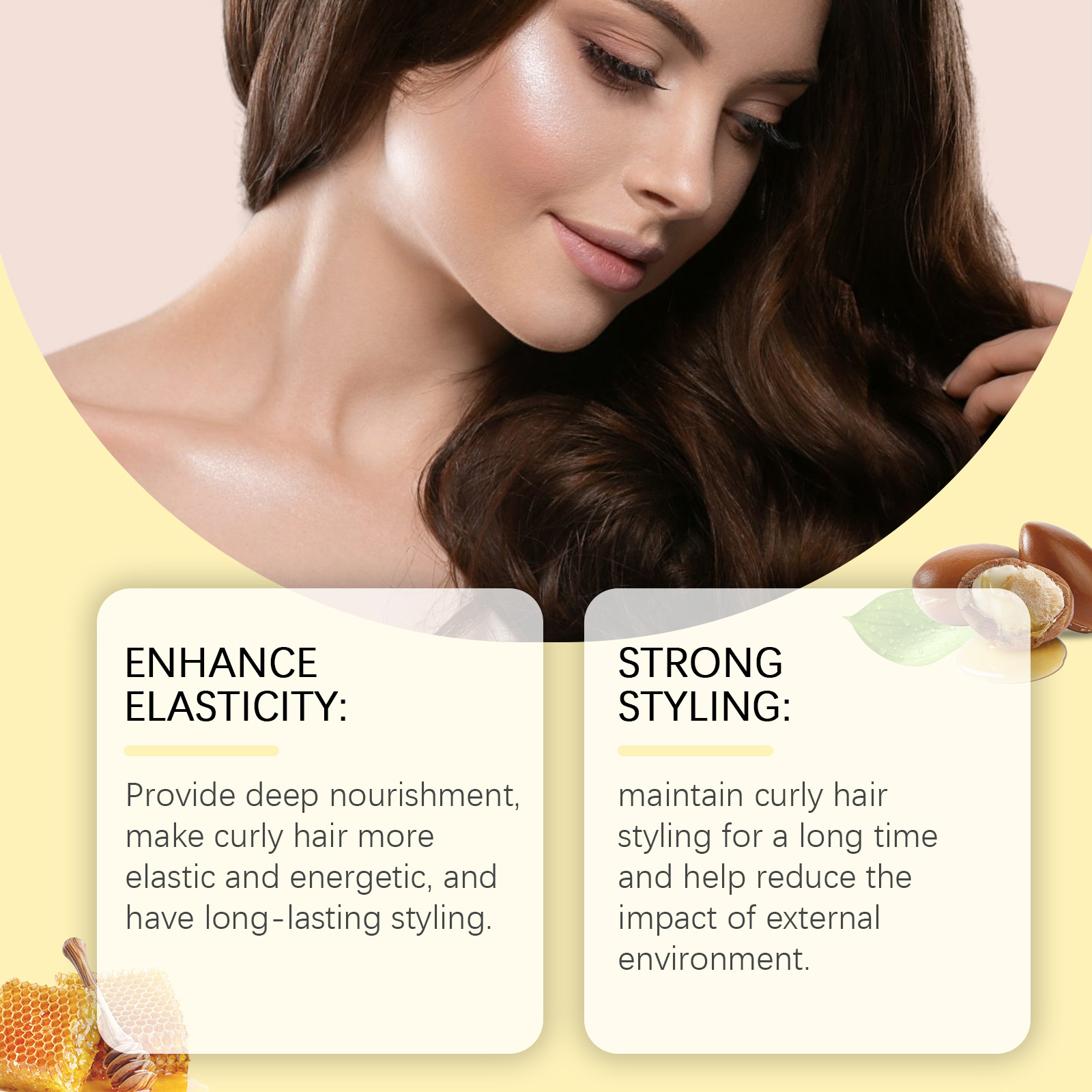 Krem do pielęgnacji kręconych  – Hair Care For Curly Dry Hair recenzja i cena