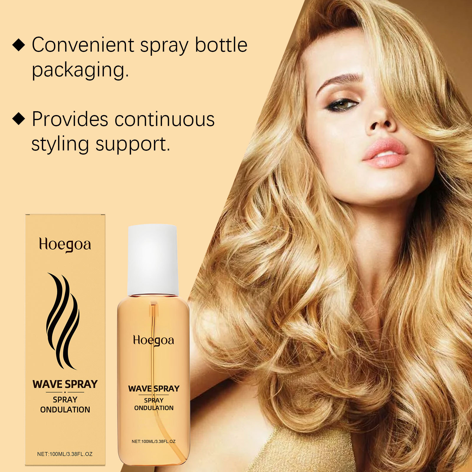Spray utrwalający loki do włos – Hair Care For Curly Dry Hair recenzja i cena